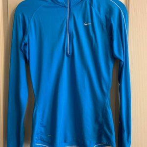 Nike 1/2 Zip Women's Size S Dri-Fit Lightweight Activewear Logo Jacket